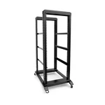27u 4 Post Open Frame Server Rack Suitable 19inch Equipment Cold Rolle.... Fixed Price $243.55.