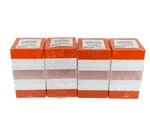 (8) Argos Polar Safe 16-place 50ml Pp Freezer Storage Box Racks Orange R0050. Fixed Price $74.99.