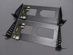 Geeekpi - Deskpi Rackmate T1 Mount 10 In 1u Rack + Raspberry Pi Hdmi Adapters. Fixed Price $32.00.