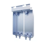 Navepoint Electro Zinc Plated 4" Wide Cabinet And Floor Stand. Fixed Price $38.39.