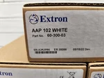 Extron 60-300-03 Aap 102 2-gang Av Connectivity Mounting Frame, White, Open Box. Fixed Price $7.40.