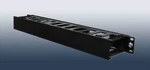 1u Horizontal Rack Mount Cable Management Unit With Panel Plastic. Fixed Price $18.89.