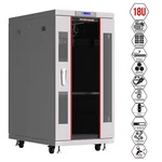 Sysracks 18u 35" Deep Gray Server Lockable Network Data Rack Cabinet Enclosure. Fixed Price $849.00.
