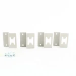 4 Hubbell Backboard Brackets For Re-box Idf24 Idf32 Idf42 Data Cabinet Rekbbb. Fixed Price $9.49.