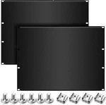 Leinuosen 2 Pcs 8u Blank Rack Mount Panel Spacer Metal Black 8 U. Fixed Price $82.24.