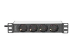 Digitus 10" Aluminum Profile Multiple Socket 4 Outlets Equipped Dn-95418. Fixed Price $32.48.
