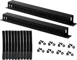 2-pack 19 Inch 1u Cable Management Horizontal Rack Mount Manager With M.... Fixed Price $45.00.