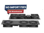 3u Rack Mount Cooling Unit 3 Fans 19" Server Cabinet Fan System 220cfm Black. Fixed Price $52.17.