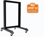 Raising Electronics 15u Rack Movable 19'' 2 Post Open Frame Heavy Duty It Networ. Fixed Price $129.45.