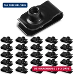 Yaocom 25 Pcs Extruded U Type Nuts Bumper Fender Style Clip On Nut. Fixed Price $15.98.
