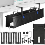 28" Under Desk Cable Management Tray- Clamp/screw Mount Organizer .... Fixed Price $40.19.