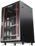 18u Server Rack Locking Network Cabinet Data Enclosure With Pdu-feet-fan-shelf. Fixed Price $359.00.