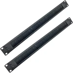 2 Pack-1u Disassembled Rack Mount Cable Management Panel With Brush For En. Fixed Price $39.93.